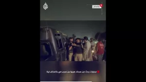 شاهد عمليات بحث عن سجناء هربوا من سجن في باكستان ليلا