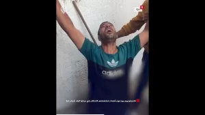 شاهد فلسطينيون يودعون شهداء استهدفهم الاحتلال في جباليا البلد شمال غزة