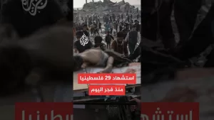 شاهد مصادر في مستشفيات غزة: 29 شهيدا بنيران الاحتلال منذ فجر اليوم بينهم 13 من منتظري المساعدات