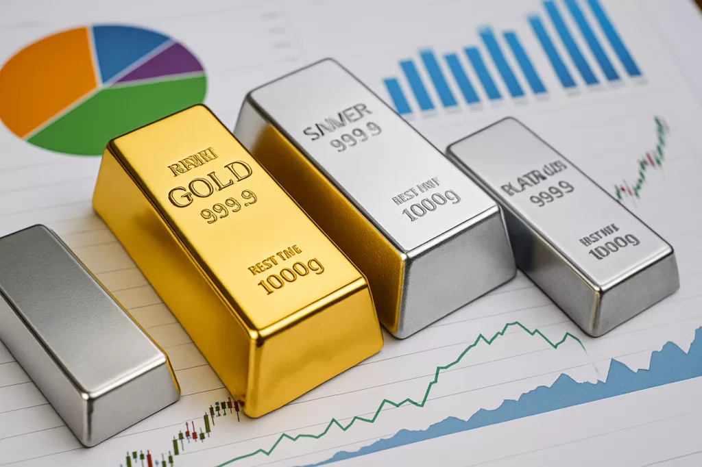 أسعار الذهب والفضة