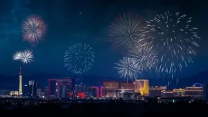 أين يمكنك مشاهدة الألعاب النارية لعيد الاستقلال الرابع من يوليو في لاس فيغاس الليلة