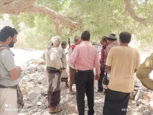 اخبار المناطق – amid a severe water shortage, the director of Sarar Yafeh inspects the areas of Huma and Asim.