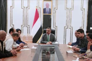 اخبار المناطق – الأمين السنة المحلي لحضرموت يراجع تدخلات منظمة UNOPS في القطاعات الأساسية بالمحافظة.