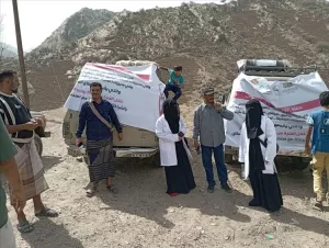 اخبار المناطق – بدء الحملة الوطنية لتحسين صحة الأم والطفل في مديرية سرار يافع
