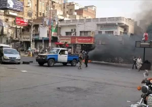 اخبار المناطق – حالة من الغضب في تعز.. مظاهرات حاشدة نتيجة تدهور الخدمات واستمرار أزمة المياه