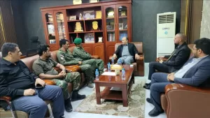 اخبار عدن – اجتماع في عدن يتناول تعزيز التعاون والتنسيق لدعم الحملات الرقابية ومكافحة الفساد.
