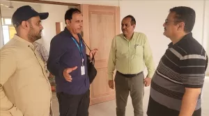 اخبار عدن – المدير السنة للمنصورة يزور مشروع إنشاء مركز الشرطة النسائية في عدن للاطلاع على سير العمل