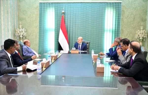 اخبار عدن – رئيس مجلس القيادة يجتمع برئيس مجلس النواب وأعضاء هيئة الرئاسة