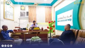اخبار عدن – كاك بنك يزور مؤسسة سواعد الخير لتأسيس شراكة استراتيجية لدعم المبادرات الإنسانية.