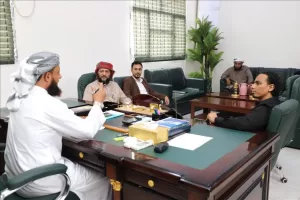 اخبار عدن – نائب وزير الأوقاف يلتقي برئيس القيادة المحلية للمجلس الانتقالي الجنوبي في عدن