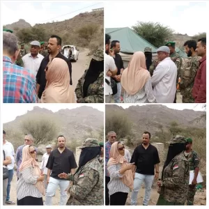 اخبار وردت الآن – الضالع: زيارة وفد من منظمة سيفيك الأمريكية للنقاط الاستقرارية على الطريق المؤمّن
