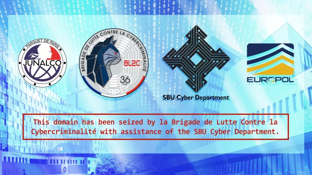 a law enforcement seizure notice on XSS.is, confirming it has been seized.