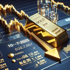 انخفاض سعر الذهب مع انيوزهاء تعاملات اليوم 10-7-2025