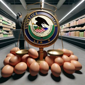بسبب ارتفاع أسعار البيض، الوزارة الأمريكية للعدل تقوم بمقاضاة ولاية كاليفورنيا
