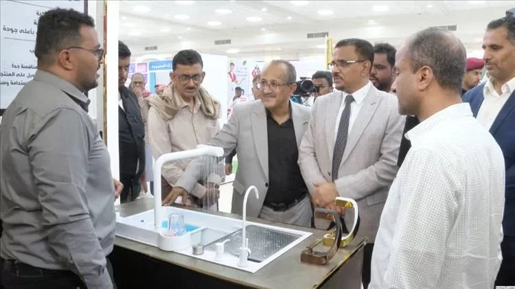 الأمين العام لمحلي حضرموت يفتتح معرض العقار والبناء بالمكلا