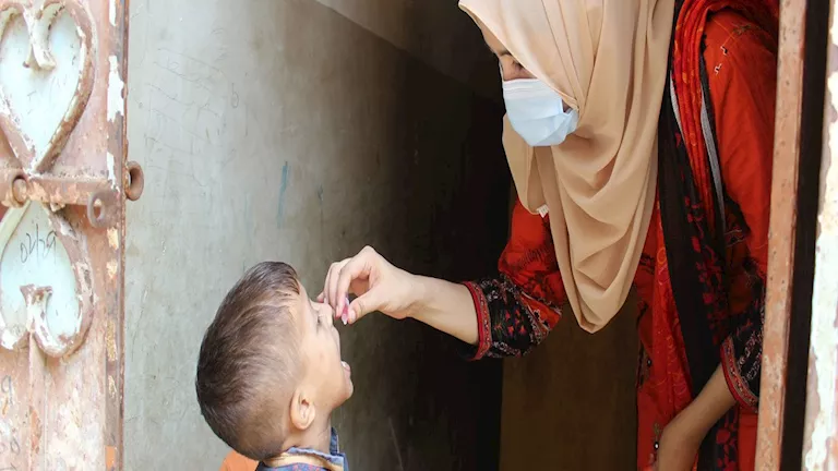 ارتفاع حصيلة الإصابات بشلل الأطفال في باكستان إلى 17 هذا العام