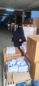 عدن: توفير الأدوية والمستلزمات الطبية لعدد من المنشآت الصحية