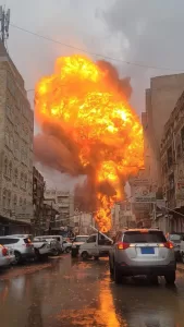 إسرائيل تنفذ هجمات على صنعاء عقب إطلاق قوات صنعاء صاروخ انشطار.