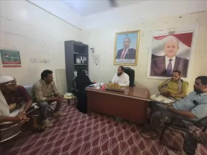 اخبار المحليات – بكر الشاعري، المدير السنة لقعطبة، يطلب من مدير مكتبه التنسيق مع منظمة الأرضية الم.