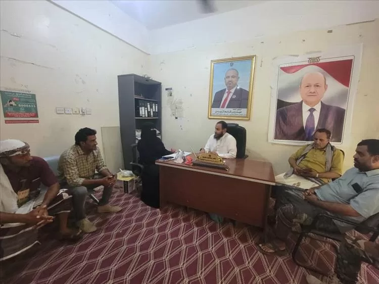 مدير عام قعطبة بكر الشاعري يوجه مدير مكتبه، للتنسيق مع منظمة الأرضية المشتركة
