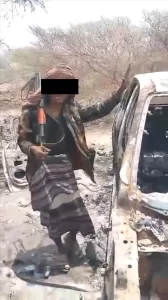 اخبار المناطق – أمن أبين يستلم متهمًا في حادث إحراق سيارة مشروع سد حسان