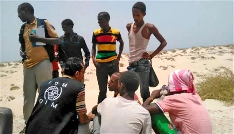 وفاة 7 إثيوبيين بسبب الجوع والعطش بالقرب من سواحل شبوة