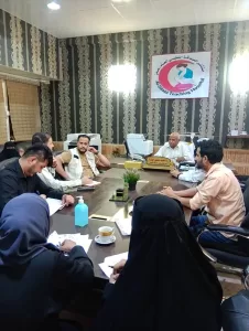 اخبار عدن – مدير مستشفى الصداقة يناقش مع هنديكاب توسيع خدمات مركز التأهيل الطبيعي في المستشفى