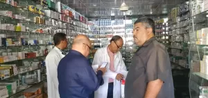 اخبار عدن – مكتب صحة التواهي يواصل جولاته الميدانية لمتابعة أسعار الأدوية مع تحسن الوضع الماليةي