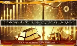 سعر الذهب في المساء بعد تقلبات الأونصة – بوابة مولانا