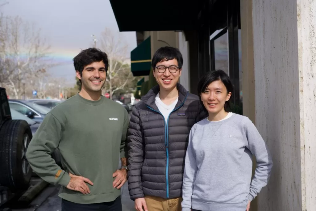 Fundamental Research Labs founders Nico Christie, Robert Yang, Shuying Luo.