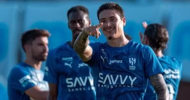 نونيز ينتظم فى تدريبات الهلال السعودى اليوم
