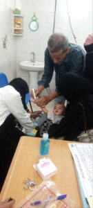 اخبار عدن – إطلاق الحملة الوطنية العاجلة للتلقيح ضد شلل الأطفال في الشيخ عثمان
