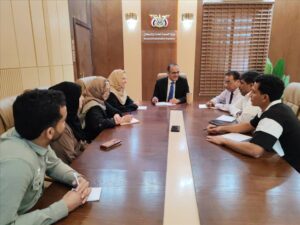 اخبار عدن – وزير الرعاية الطبية يناقش مجالات التعاون والتدخلات الصحية مع فريق أطباء بلا حدود البلجيكي