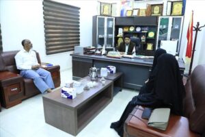 اخبار وردت الآن – رئيس جامعة المهرة يلتقي بوكيل المحافظة المساعد لشؤون النساء لمناقشة ظاهرة الاب