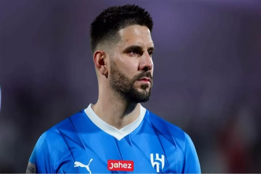 اللاعب ميتروفيتش.
