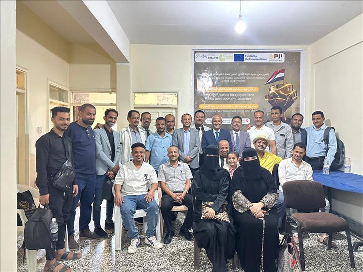 إرم تدشن مشروع صمود تعز مجسمات من رماد الحرب
