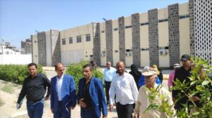 اخبار عدن – زيارة لجنة وزارية مشتركة لمستشفى رعاية ذوي الإعاقة في عدن في سياق التعاون بين الوزارات