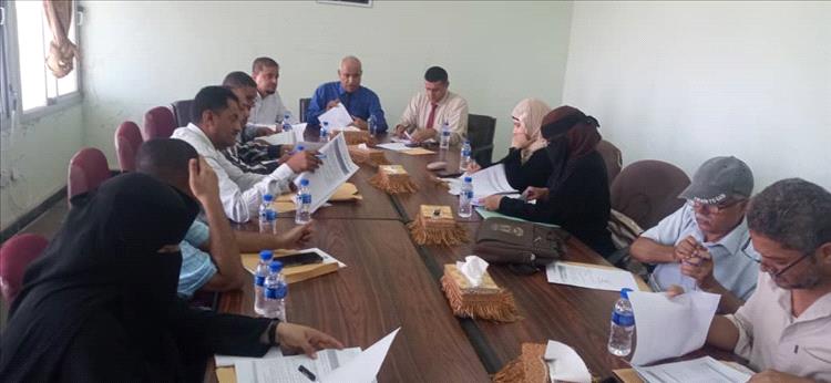 مجلس شؤون الطلاب بجامعة عدن يناقش استعدادات العام الجامعي الجديد