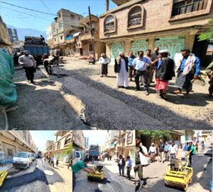 اخبار وردت الآن – المشمر يطلع على تقدم أعمال تعبيد شارع الروضة الغربية بعد انتهاء مشروع الصر