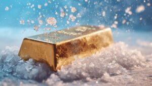 انخفاض سعر الذهب بأكبر معدل له خلال أربع سنوات مع تراجع الارتفاع