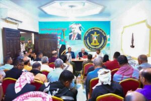 اخبار المناطق – الكثيري يترأس اجتماعًا موسعًا مع قيادات الانتقالي في حضرموت للتحضير لفعالية سيئون.