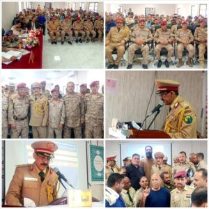 اخبار عدن – العقيد محمد الداعري يحصل على درجة الماجستير في العلوم العسكرية