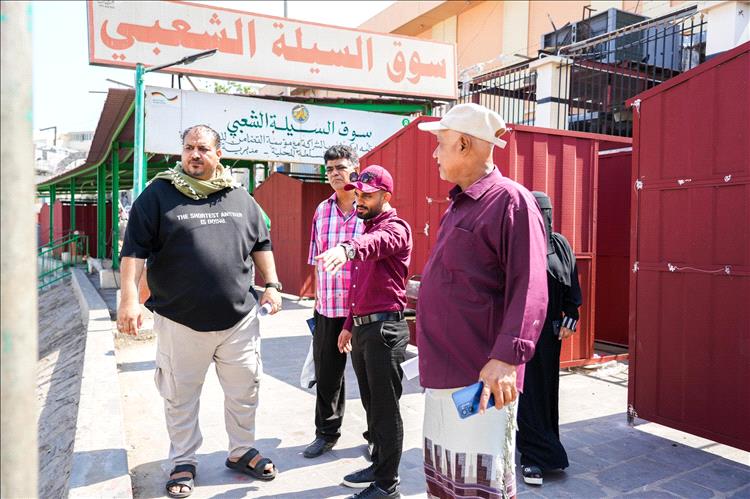 بن جرادي يتفقد مشروع السوق النسوي الشعبي في السيلة