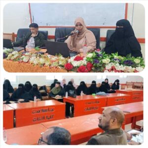 اخبار عدن – كلية اللغات بجامعة عدن تدعم مساعيها من خلال تنظيم ورشتين متخصّصتين في الإرشاد ومعايير الجودة