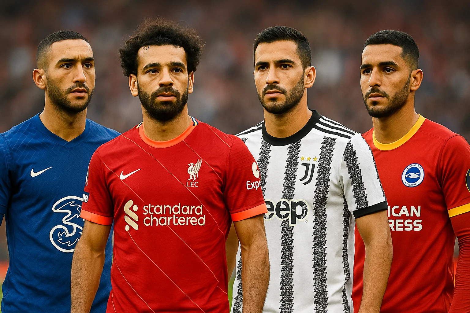‘كيف نجحت دول شمال أفريقيا في إنتاج نجوم كرة القدم؟ 4 دول عربية تحقق 180 مليون يورو من انتقالات اللاعبين خلال عقد’ – شاشوف
