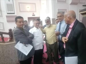 اخبار عدن – رئيس جامعة عدن يطلع على التحضيرات الأخيرة لحفل تخرج كلية الصيدلة