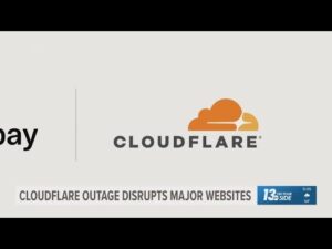 Cloudflare outage disrupts major websites
