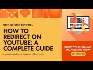 How to Easily Redirect on YouTube!