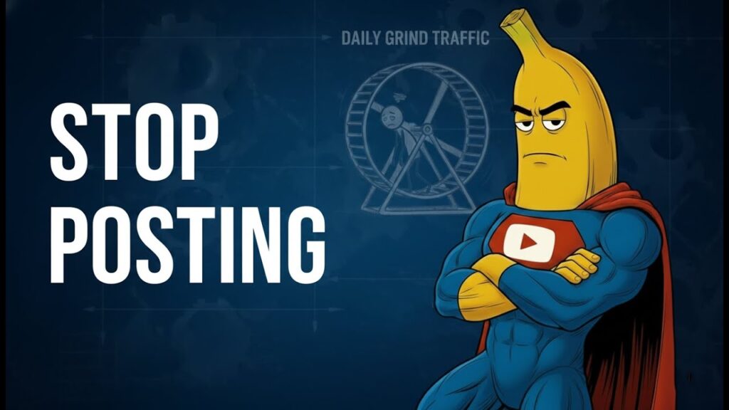 Stop Posting Daily on Youtube - Do This For Endless Views