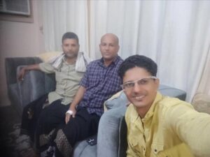 اخبار المناطق – رئيس اتحاد الإعلام الرياضي في ساحل حضرموت يعتني بصحة الأستاذ صلاح العما